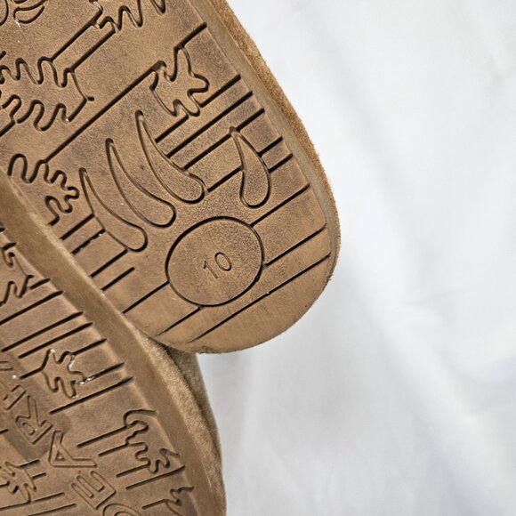 Bearpaw Brown Suede Lined Boots Women's Size 10 1960W--Val - Picture 9 of 13